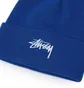 Шапка унисекс Stussy Stock Cuff Blue 1321020-0866