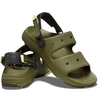 Тапочки унисекс CROCS All-Terrain Sandal Olive 207711-3UA