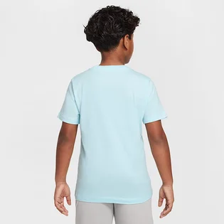 Футболка детская Nike Sportswear Futura Light Blue FZ5178-474