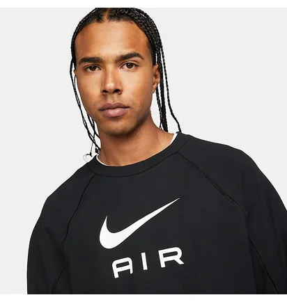 Свитшот мужской Nike Sweater Sportswear Air Black DQ4205-010