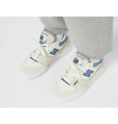 Кросівки жіночі New Balance 550 Women White/Beige BBW550SB