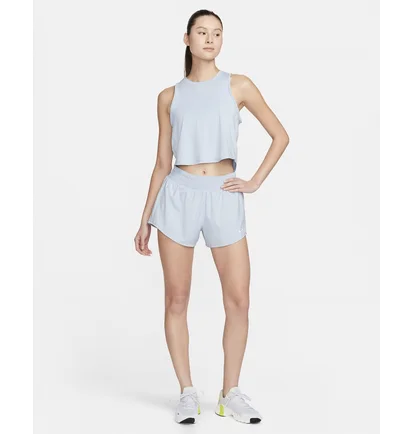 Топ жіночий Nike One Classic Dri-Fit Cropped Tank Top Light Blue FN2845-440