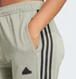 Штаны женские Adidas Tiro Material Mix Tracksuit Bottoms Green IS4576