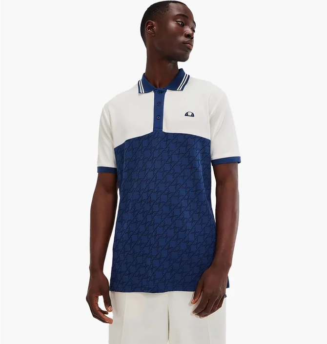Поло мужское Ellesse Suanio Polo Blue/White SHV20209-631