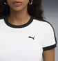Футболка женская Puma T7 Slim White 632129-02