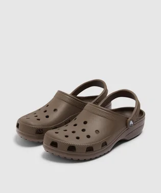 Тапочки мужские Crocs Classic Clog Brown 10001-200