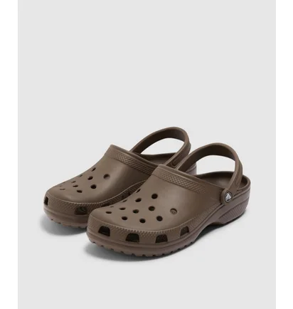 Тапочки мужские Crocs Classic Clog Brown 10001-200