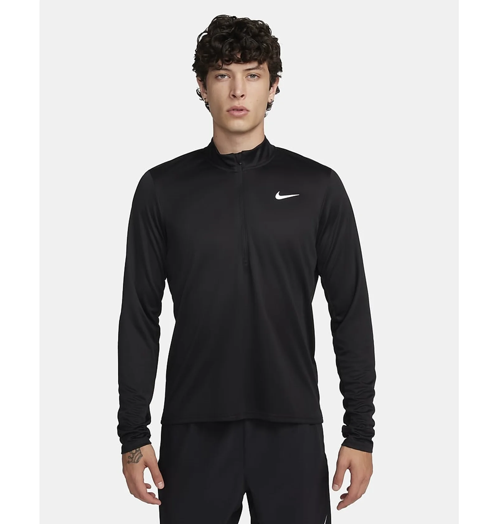 ᐉ Лонгслів чоловічий Nike 1/2 Dri-Fit Pacer Black FQ2494-010