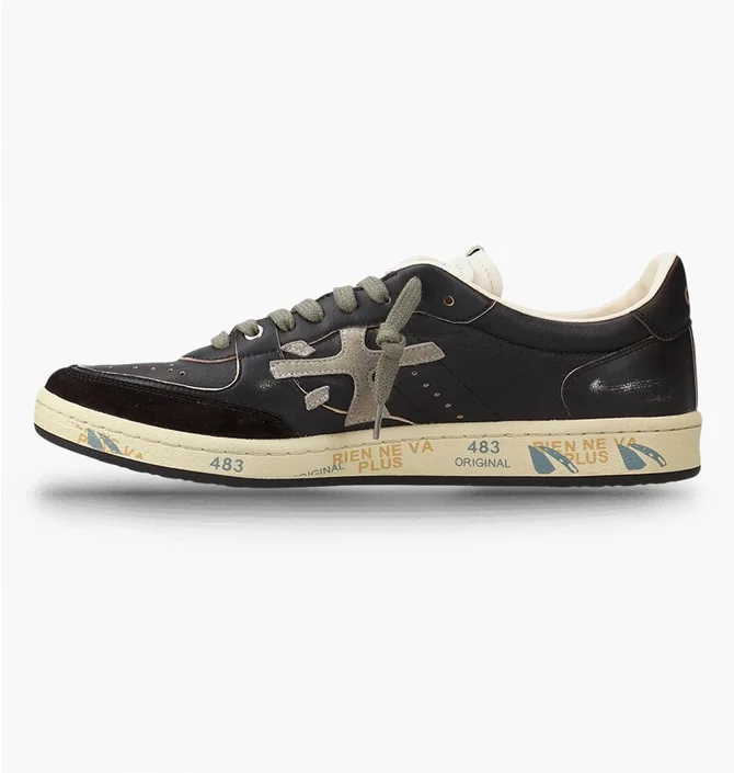 Кросівки чоловічі Premiata Bskt Clay Black VAR.6909