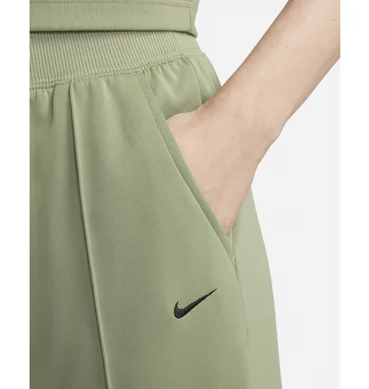 Штани жіночі Nike Sportswear Essential High-Waisted Wide-Leg Pants Green FB8490-386