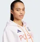 Толстовка женская Adidas Poland Full-Zip White JF6705
