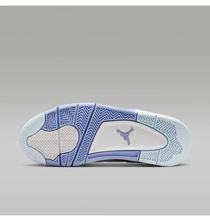 Кроссовки женские Air Jordan 4 Retro Forget Me Not White/Light Blue HV0823-100