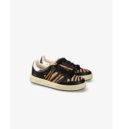 Кросівки жіночі Premiata Quinn Var.7656 Black/Brown QUINND-7656