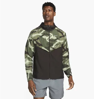 Олімпійка чоловіча Nike Windrunner Camo/Green Dv5199-386