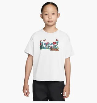 Футболка детская Nike Sportswear Big Kids (Girls) T-Shirt White II9803-100