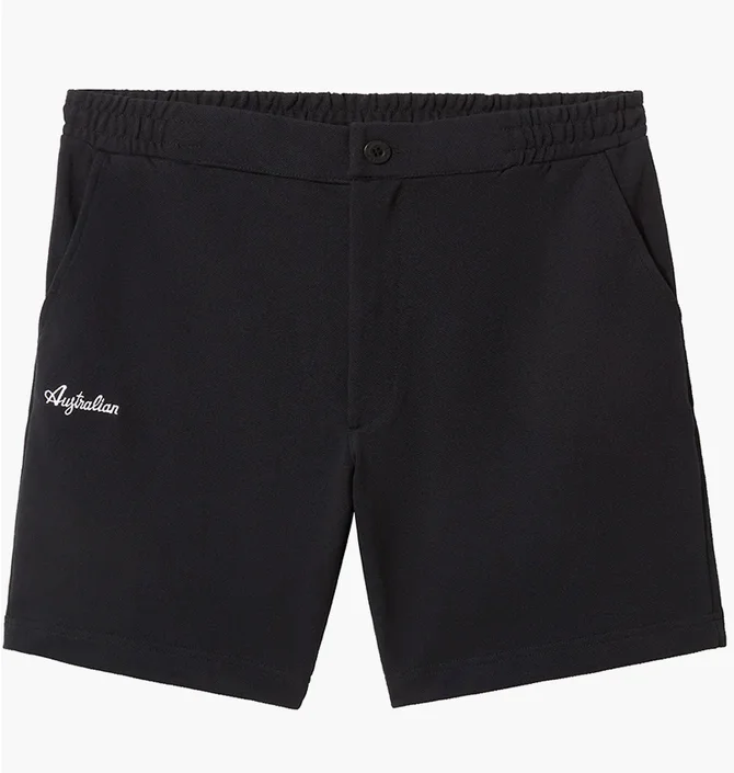 Шорты мужские AUSTRALIAN F-Pique Short Club Black LSUSH0002-003