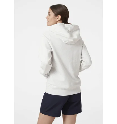 Худи женское Helly Hansen Logo Hoodie White 33978-823