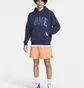 Худі чоловіче Nike Club Fleece Pullover Hoodie Blue FV4447-410