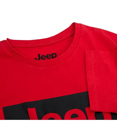 Футболка мужская Jeep T-Shirt Contours Red O102581-R699