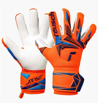 Перчатки вратарские унисекс Reusch Attrakt Gold X Evolution Orange 56-70-964-4126