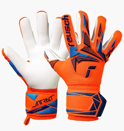 Рукавиці воротарські унісекс Reusch Attrakt Gold X Evolution Orange 56-70-964-4126