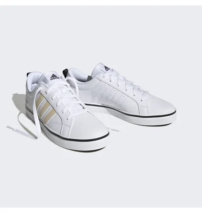 Кроссовки мужские Adidas Vs Pace 2.0 Lifestyle Skateboarding 3-Stripes Branding Synthetic Nubuck Shoes White Hp6014