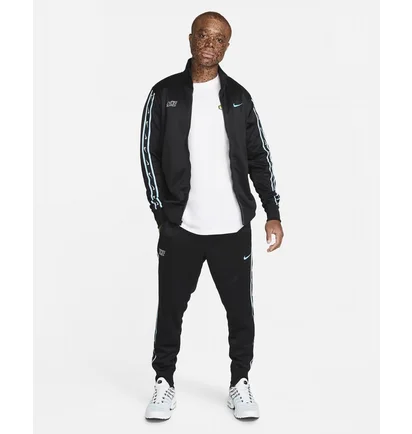 Куртка мужская Nike Sportswear Repeat Track Top Black Fd1183-010