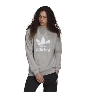 Свитшот мужской Adidas Adicolor Classics Trefoil Crewneck Grey H06650