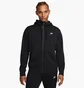 Толстовка чоловіча Nike M Nsw Club Dt Hoodie Fz Bb Black Dq8384-010