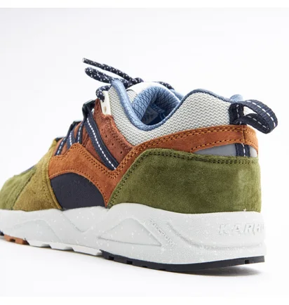 Кроссовки унисекс Karhu Trees Of Finland Pack Fusion 2.0 Brown/Green F804131