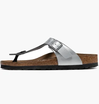 Тапочки жіночі BIRKENSTOCK Gizeh Birko-Flor Metallic 0043853