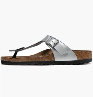 Тапочки жіночі BIRKENSTOCK Gizeh Birko-Flor Metallic 0043853