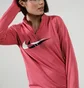 Кофта жіноча Nike Swoosh Running Pink DV7247-622