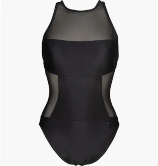Купальник женский Arena Mesh Panels Swimsuit Swim Pro Black 006659-500