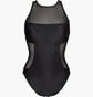 Купальник женский Arena Mesh Panels Swimsuit Swim Pro Black 006659-500