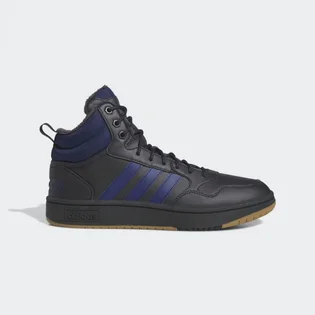 Кросівки чоловічі Adidas Hoops 3.0 Mid Wtr Black IF2635