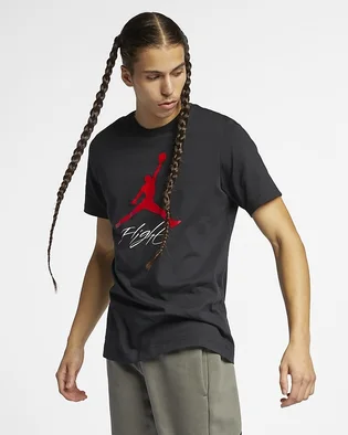 Футболка мужская Air Jordan T-Shirt Jumpman Flight Black AO0664-010