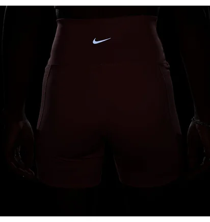 Шорты женские Nike Dri-Fit One Hr 5In Wrap Peach FV7830-634