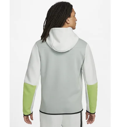 Толстовка чоловіча Nike Nsw Tech Fleece Grey/White Cu4489-034
