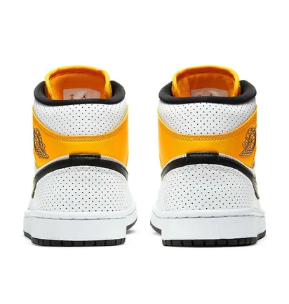 Кроссовки женские Air Jordan 1 Mid Laser White BQ6472-107