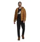 Куртка чоловіча Adidas Helionic Down Hooded Jacket Brown GU3953