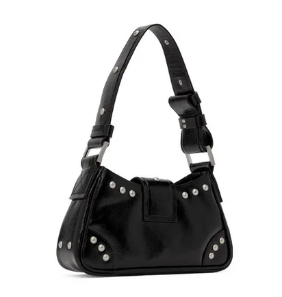 Сумка женская Misbhv Leather Studded Small Bag Black 241937F048026