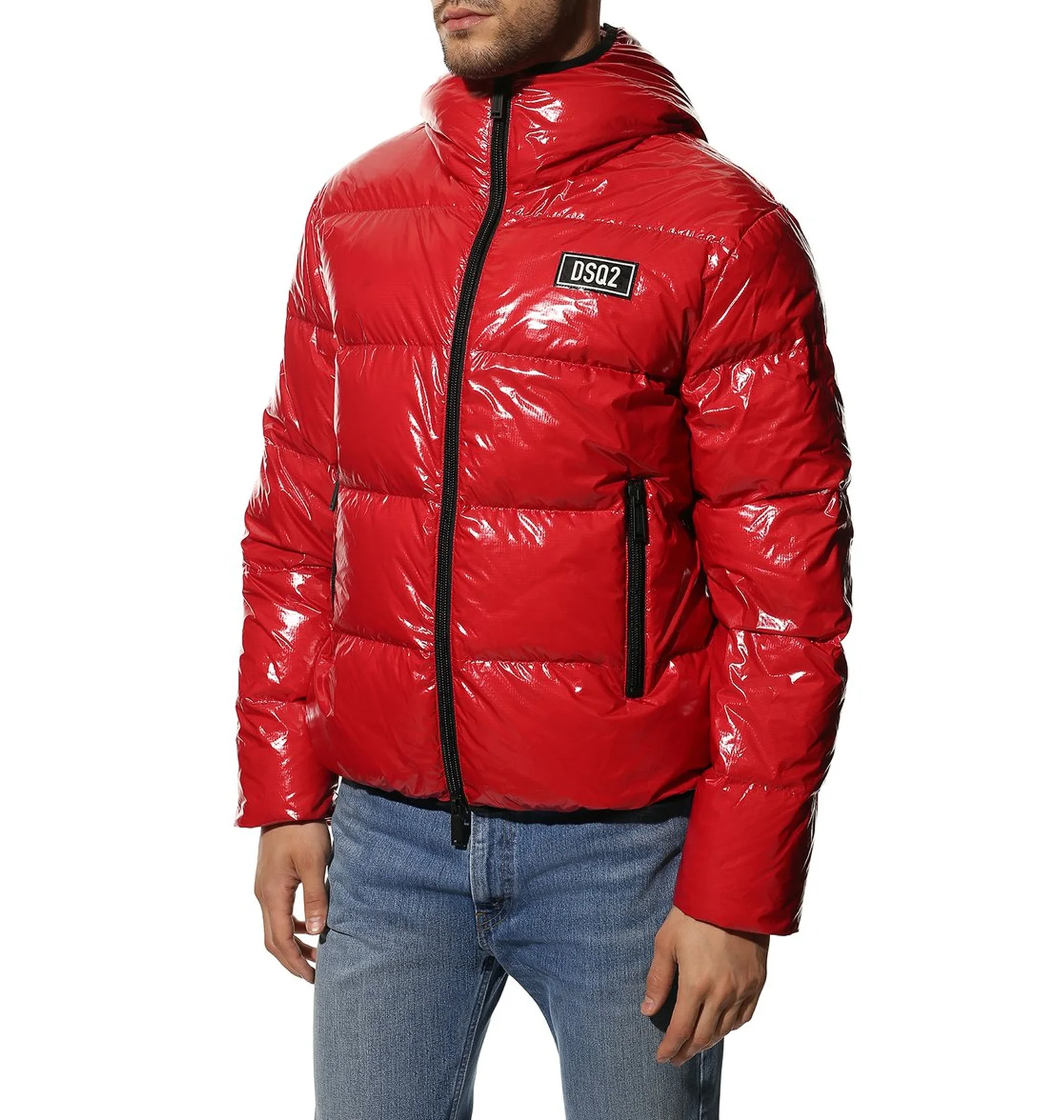 ᐉ Пуховик чоловічий Dsquared2 Puffer Bomber Red S74AM1322-S54056