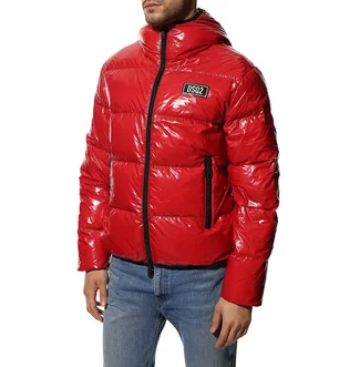 Пуховик чоловічий Dsquared2 Puffer Bomber Red S74AM1322-S54056-RED