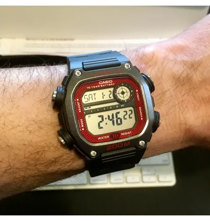 Годинник чоловічий Casio DW-291H-1B