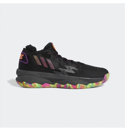 Кросівки унісекс Adidas Dame 8 Big Mood Basketball Shoes Black Gw4336