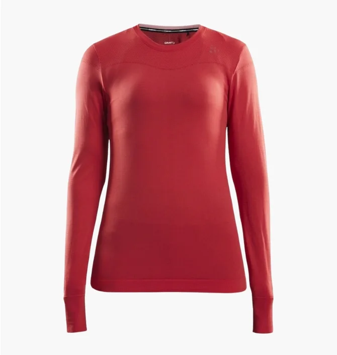 Лонгслив женский Craft Fuseknit Red 1906592-B481000