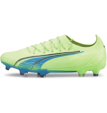 Бутсы мужские Puma Ultra Ultimate Fg/Ag Green 106868-01
