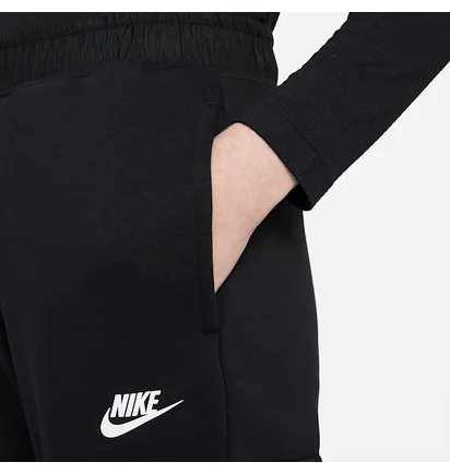 Спортивный костюм женский Nike Nsw Po Flc Uu Black DD3605-010__DD3607-010