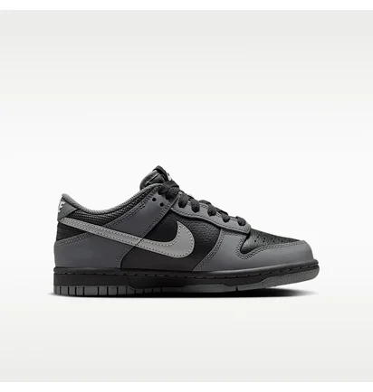 Кросівки дитячі Nike Dunk Low Gs Black Reflect Silver Black/Metallic IM6028-010